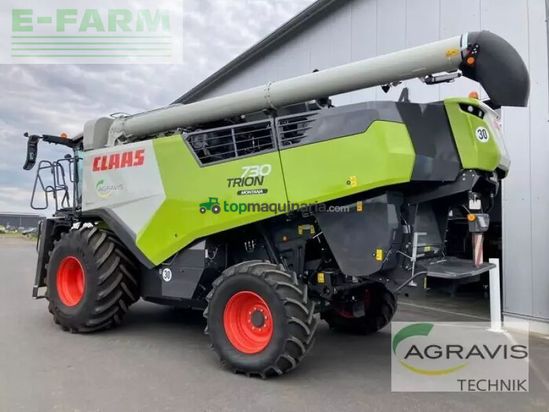Cosechadora de Cereal - Claas - trion 730 montana