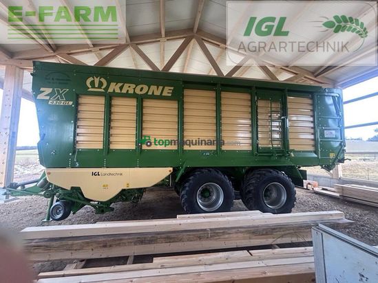Cinta transportadora de forraje - Krone - zx 430 gl