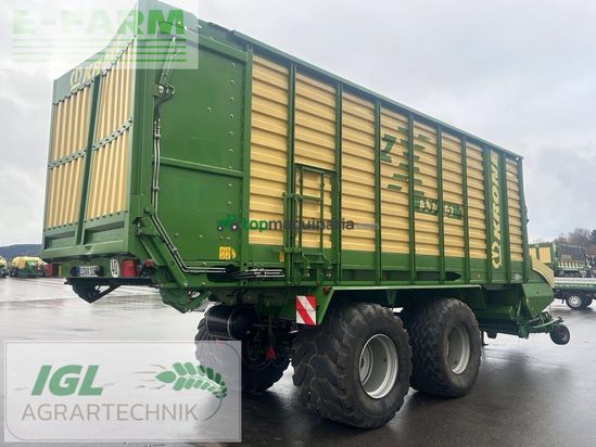 Cinta transportadora de forraje - Krone - zx 450 gl