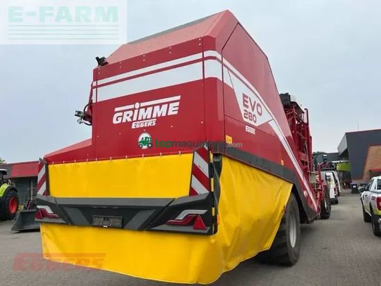 Cosechadora - arrancadora de patata - Grimme - evo 280 clodsep