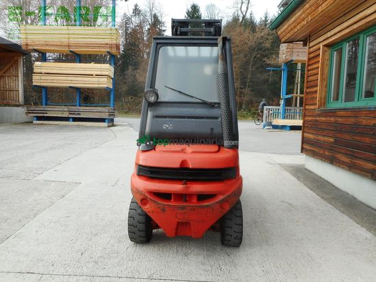 Elevadora - Linde - h25d-02 triplex 6,4m + ss ( perkins motor )