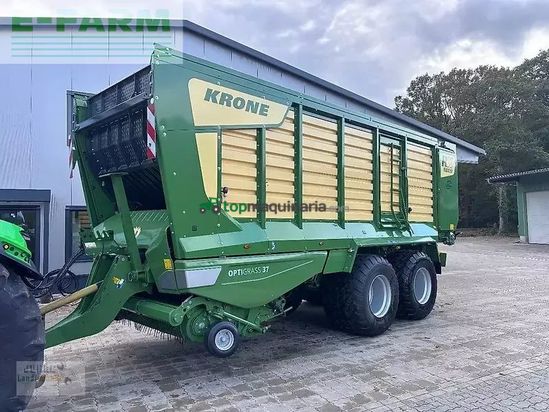 Remolqu agrícola - Krone - rx 370 gd optigrass