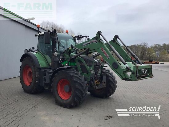 Tractor agrícola - Fendt - 724 scr profi plus | gps | radgewichte