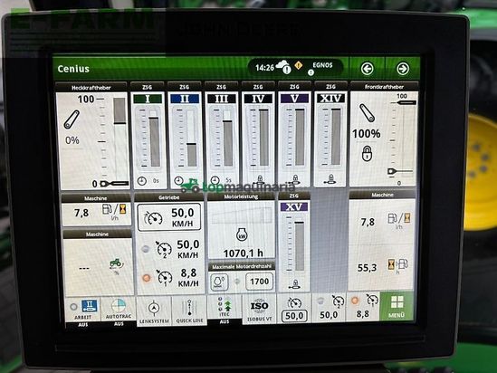 Tractor agrícola - John Deere - 8r340 *garantieverlängerung*