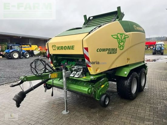 Empacadora gigant - Krone - comprima cf 155 xc