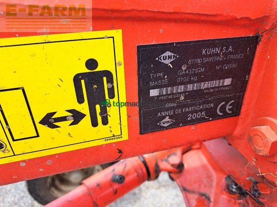 Henificador - Kuhn - ga 4321 gm