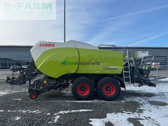 Empacadora gigant - Claas - quadrant 5200 evolution fc tandem