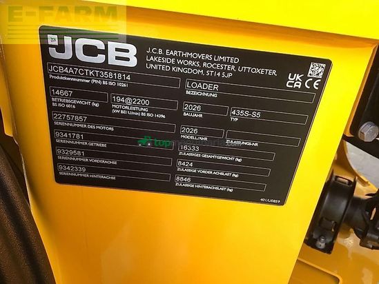 Minicargadora - JCB - 435s
