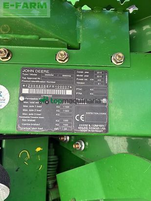 Cosechadora de Cereal - John Deere - s 680 i hillmaster *allrad*