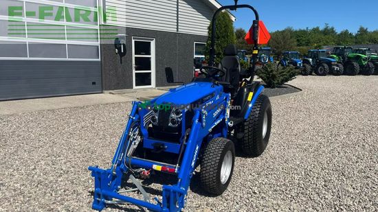 Tractor agrícola - Solis - h26 hst turfdæk og frontlæsser