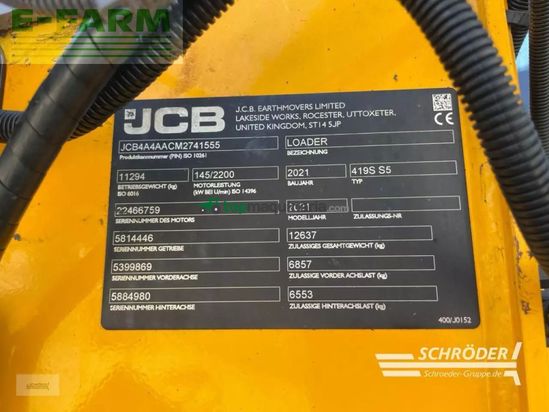 Minicargadora - JCB - 419 s-5