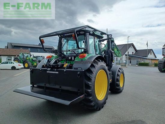 Tractor agrícola - John Deere - 6120m uvv forstschlepper