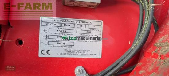 Empacadora gigant - Lely - lely welger rpc 245 tornado