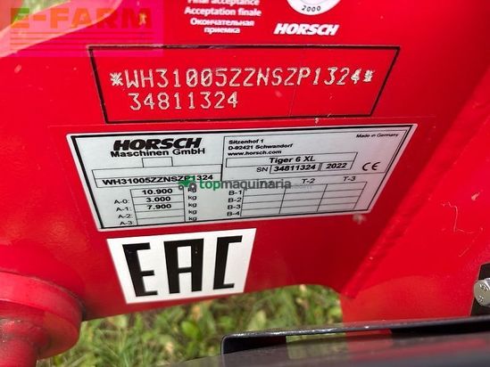 Cultivador - Horsch - tiger 6 xl