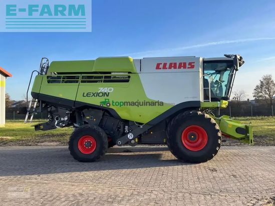 Cosechadora de Cereal - Claas - lexion 740 tier 4