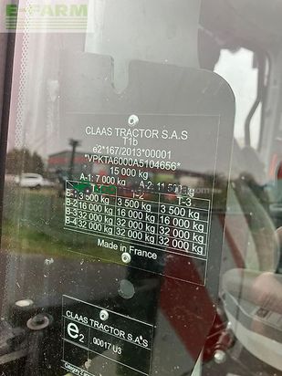 Tractor agrícola - Claas - axion 870 cmatic cebis CMATIC CEBIS