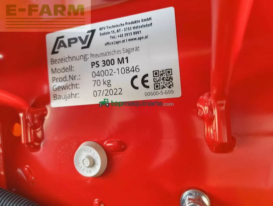 Esparcidor - APV - ps 300 m1 - hydraulisches gebläse
