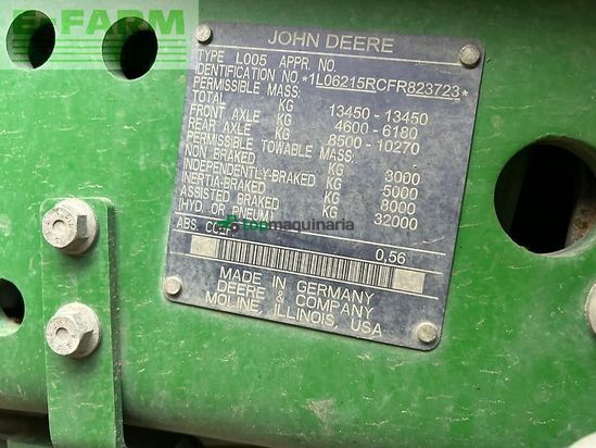 Tractor agrícola - John Deere - 6215r