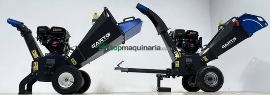 Biotrituradora Gasolina 7 CV corte ramas de 8 cm 