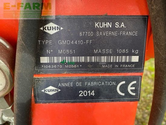 Cortacésped manual - Kuhn - gmd4410 ff