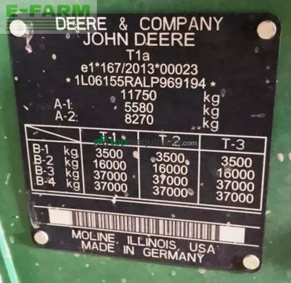 Tractor agrícola - John Deere - 6155r