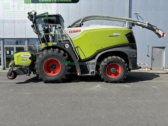 Cosechadora de Cereal - Claas - jaguar 960 502 + pu 300 profi contour