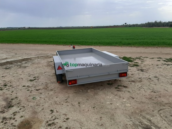 Remolqu para vehiculo - PLATAFORMA 300X160  2 EJE FRENO Y LATERAL CHAPA