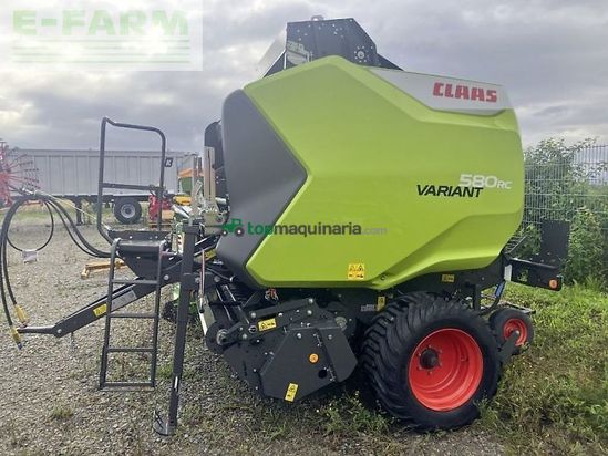 Empacadora gigant - Claas - variant 580 rc trend