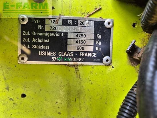 Empacadora gigant - Claas - rollant 250
