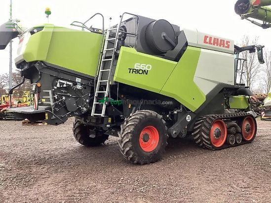 Cosechadora de Cereal - Claas - trion 660 terra trac