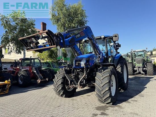 Tractor agrícola - New Holland - t6.140 + mx t412