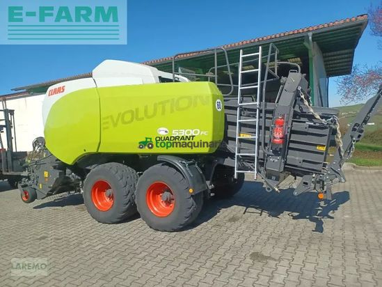 Empacadora gigant - Claas - quadrant 5300 fc evolution