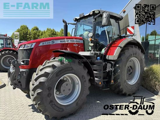 Tractor agrícola - Massey Ferguson - 8735 s dyna vt exclusive