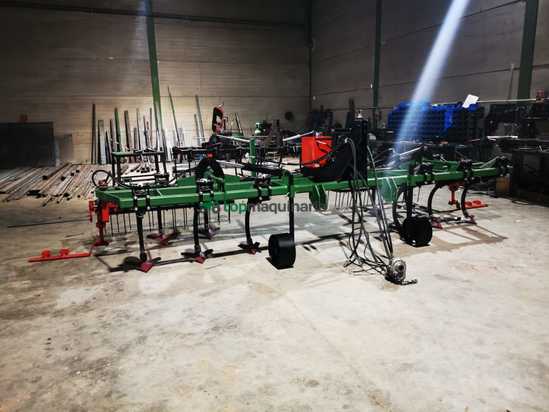 Cultivador a 6 metros con intercepas
