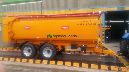 Remolqu agrícola - Bañera LB-600