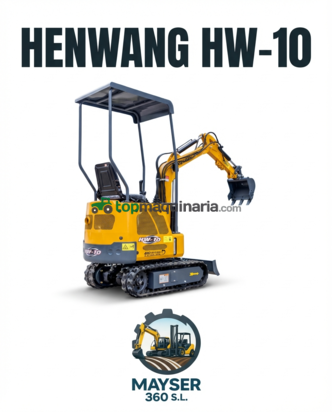 Miniexcavadora Hengwang HW-10