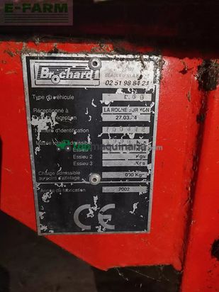Remolqu esparcidor -  - brochard d60