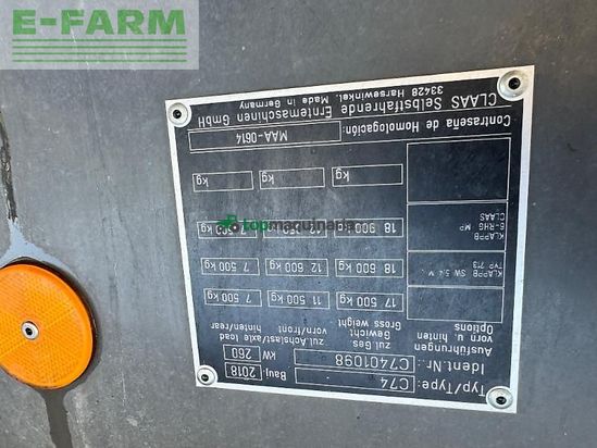 Cosechadora de Cereal - Claas - lexion 650