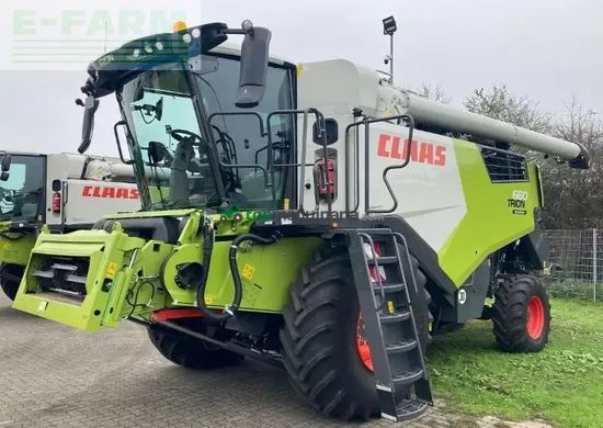 Cosechadora de Cereal - Claas - trion 660 montana