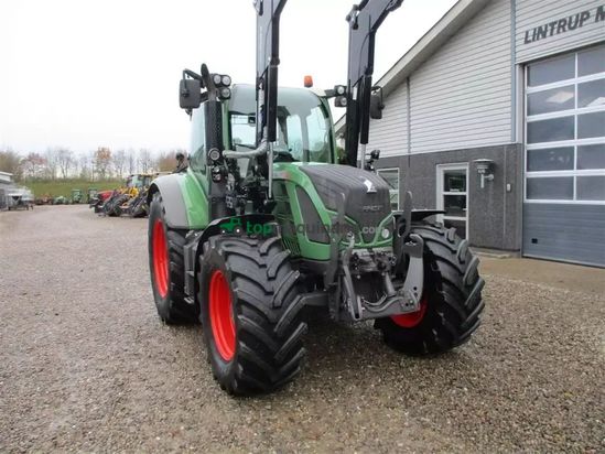 Tractor agrícola - Fendt - 514 vario med frontlæsser og frontlift