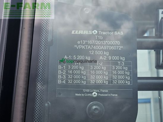 Tractor agrícola - Claas - arion 660 cmatic cebis CMATIC CEBIS