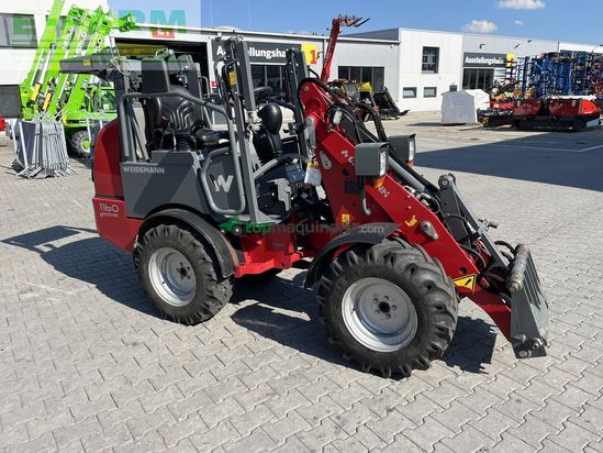 Minicargadora - Weidemann - 1160e mit 1400h, hohe hubhöhe
