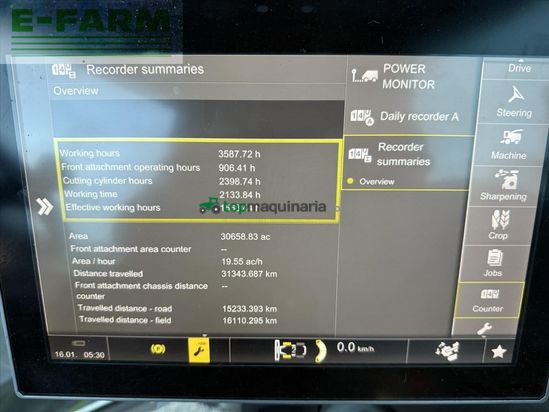 Cosechadora de Cereal - Claas - JAGUAR 950 4WD