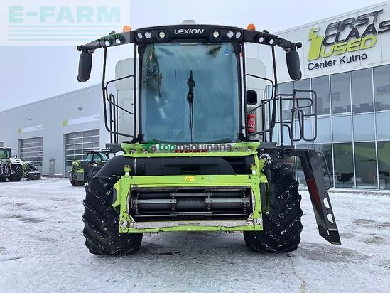 Cosechadora de Cereal - Claas - lexion 6800 + v770