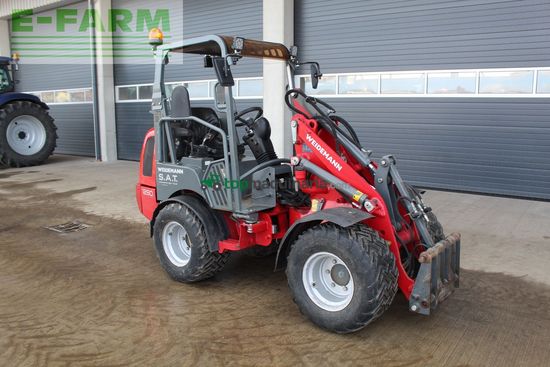 Minicargadora - Weidemann - 1280 - baujahr 2018 - 35ps
