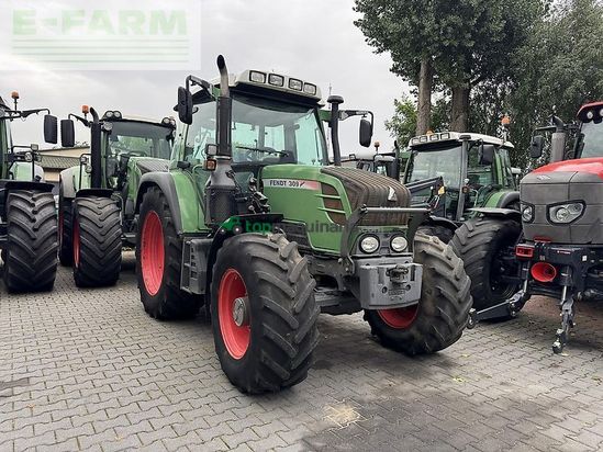 Tractor agrícola - Fendt - 309 vario tms + mailleux mx t10