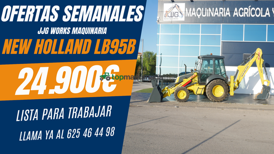 Retroexcavadora -  New Holland LB 95 B