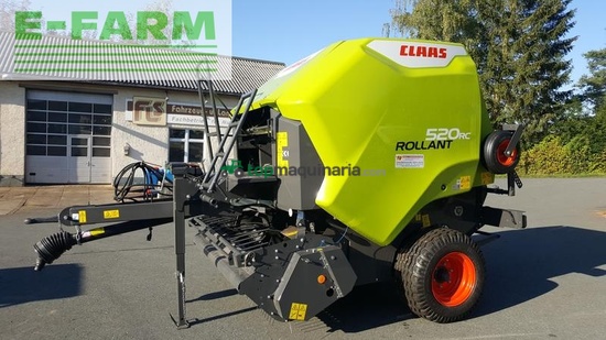 Empacadora gigant - Claas - rollant 520 rc