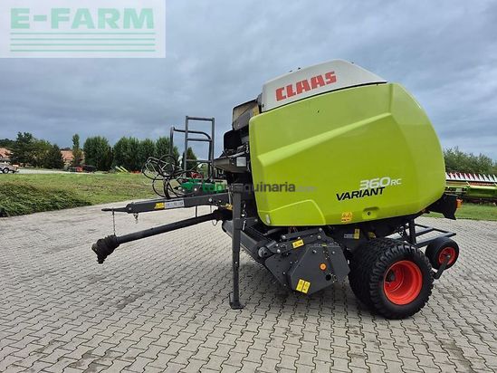 Empacadora gigant - Claas - variant 360 rc