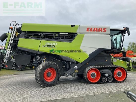 Cosechadora de Cereal - Claas - lexion 7600 terra trac